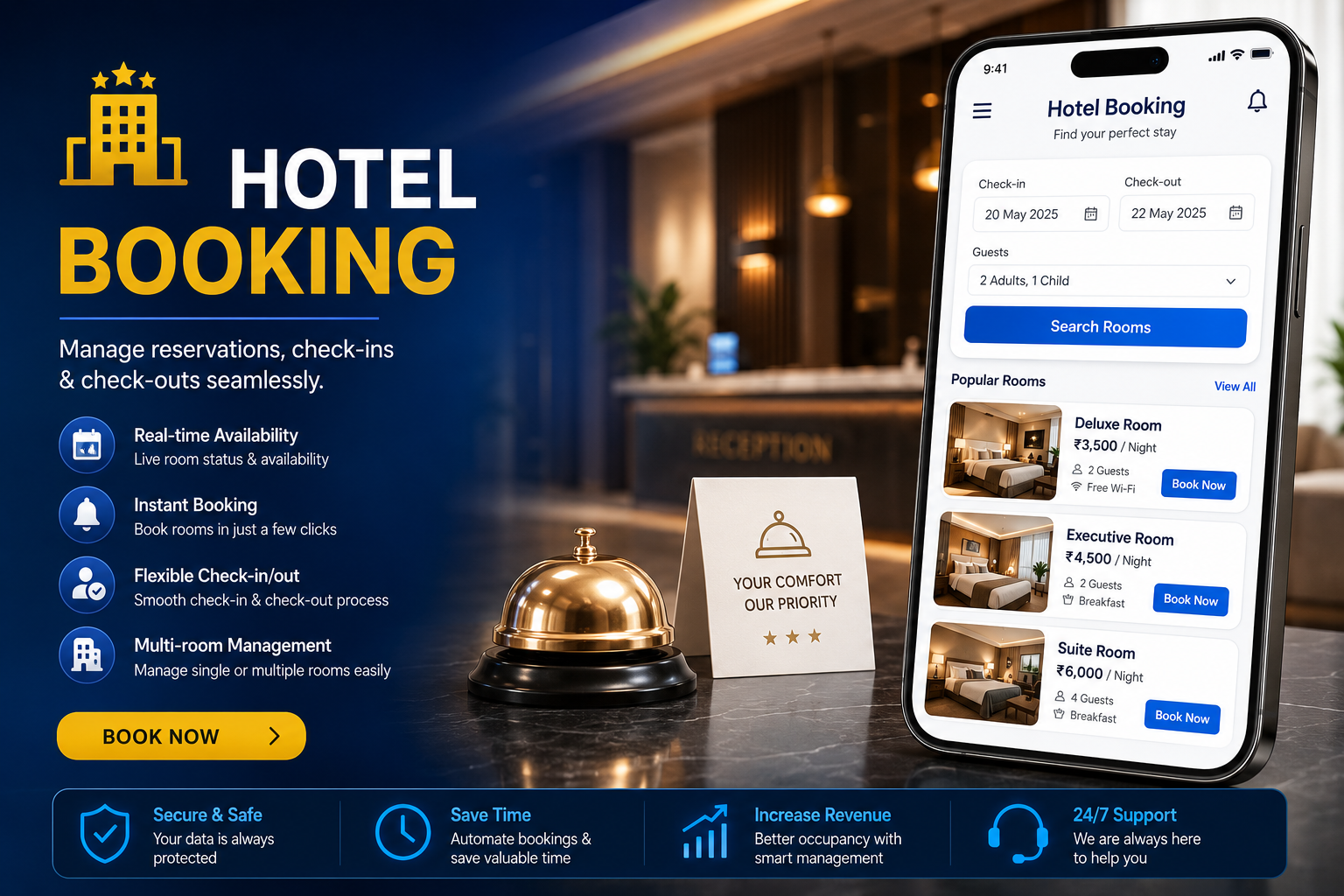 Hotel Bookings — DreamSaaS